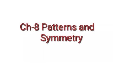 Ch-8 Patterns & Symmetry (part 1) / Maths of Class lll