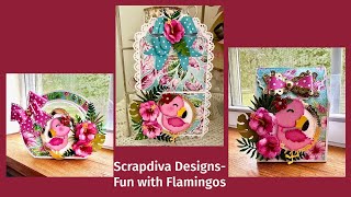 Scrapdiva Designs-Fun with Flamingos