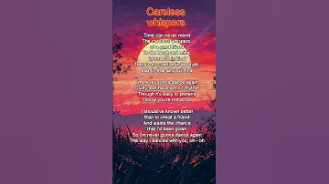 George Michael – Careless Whisper #music #love #lyrics #songlyrics #nostalgia #learnenglish