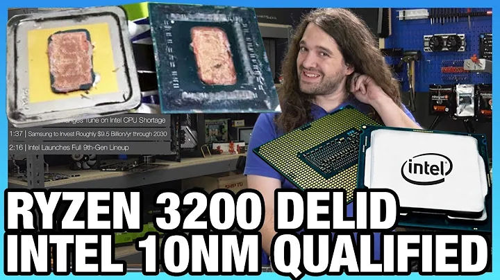 HW News - Ryzen 3200 Delid, Intel 10nm Qualified, & More Malware