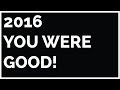 2016 - THANK YOU!