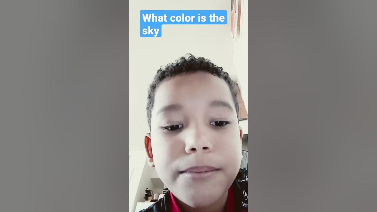 What color is the sky meme youtube