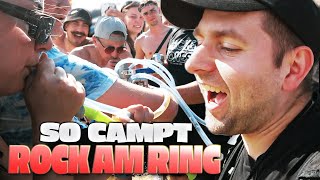 DARAUF war ich NICHT vorbereitet! 🫣 Camping bei Rock am Ring 😱 screenshot 4