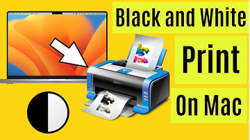 How to Print Black and White on Mac in 2025 (macOS Sonoma, Ventura)