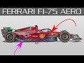 Ferrari  F1-75  -  Aerodynamics Analysis and Initial Thoughts