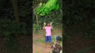 Little Brother Almost Crushed By Hulks Giant Foot