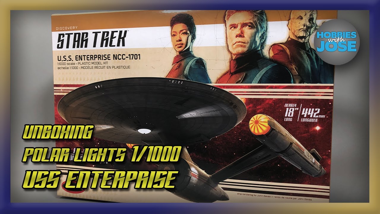 Review: Polar Lights 'Star Trek: Discovery' USS Enterprise Model Reimagines  A Classic –