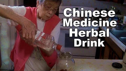 Chinese Medicine Herbal Drink  (Grandfather's Chinese Medicine Gin Cocktail) - DayDayNews