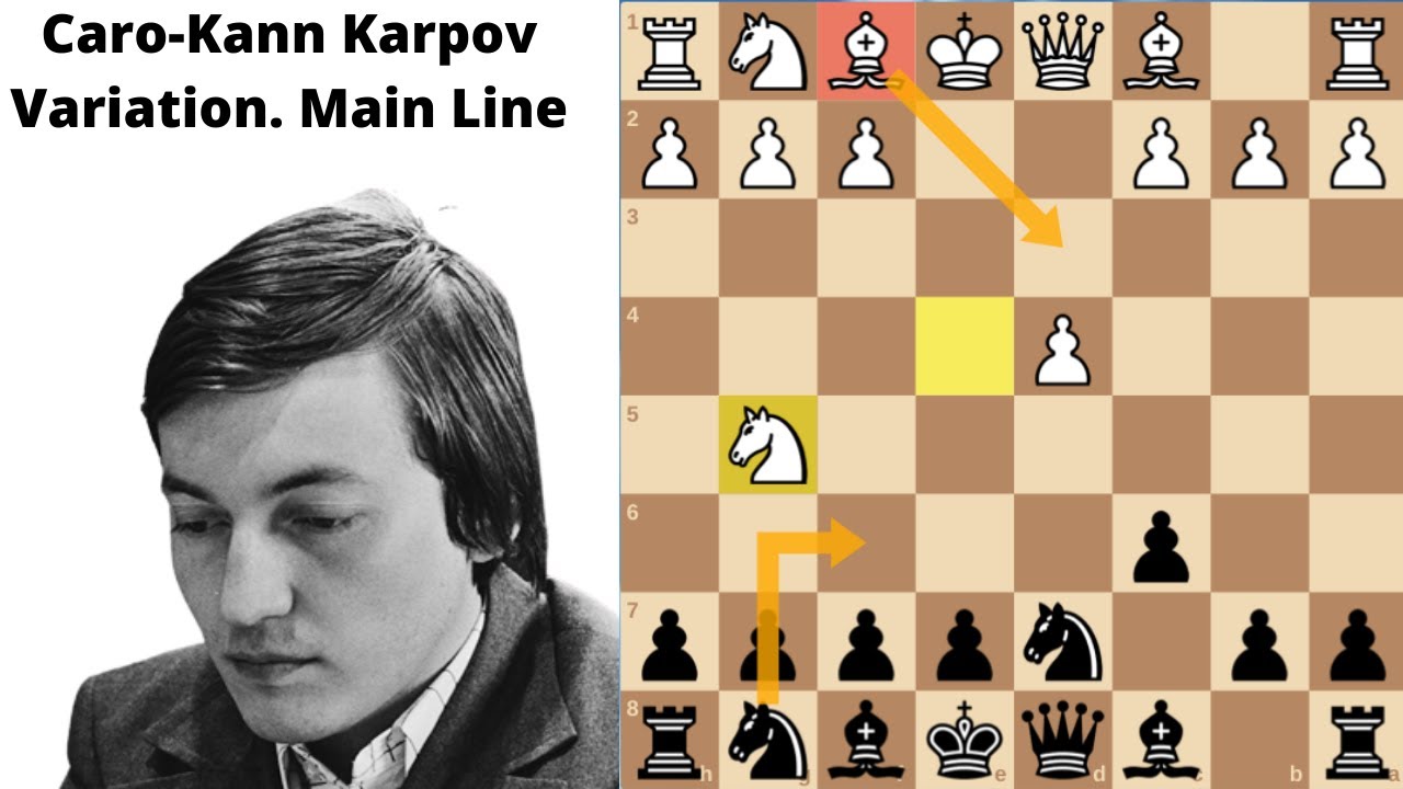 Caro Kann Defence: Advance Variation and Gambit System by Anatoly Karpov