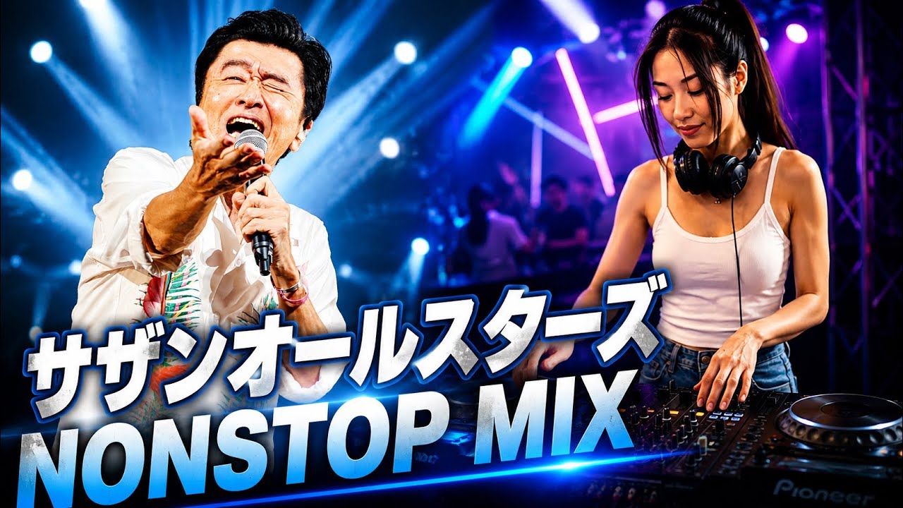 サザンオールスターズ】NON-STOP MIX メドレー 3 - YouTube