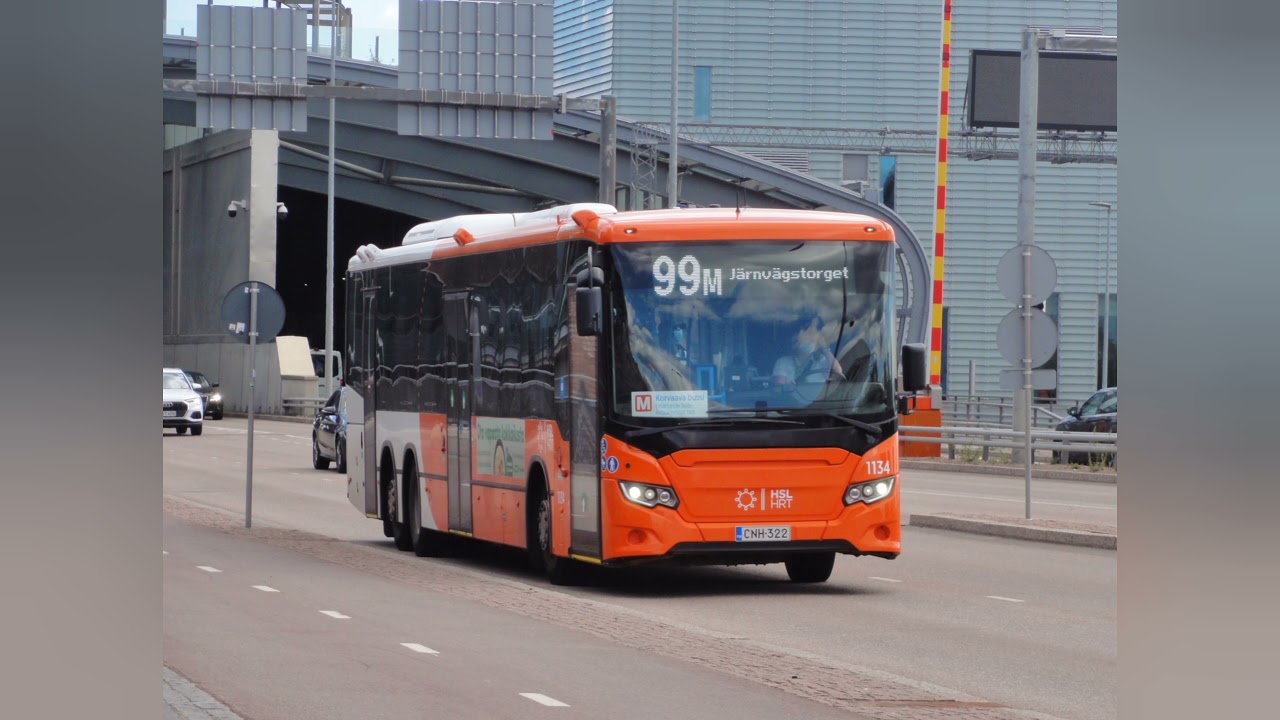 Metronkorvauksen busseja/ Helsinki Metro replacement buses 17.-25.7.2021