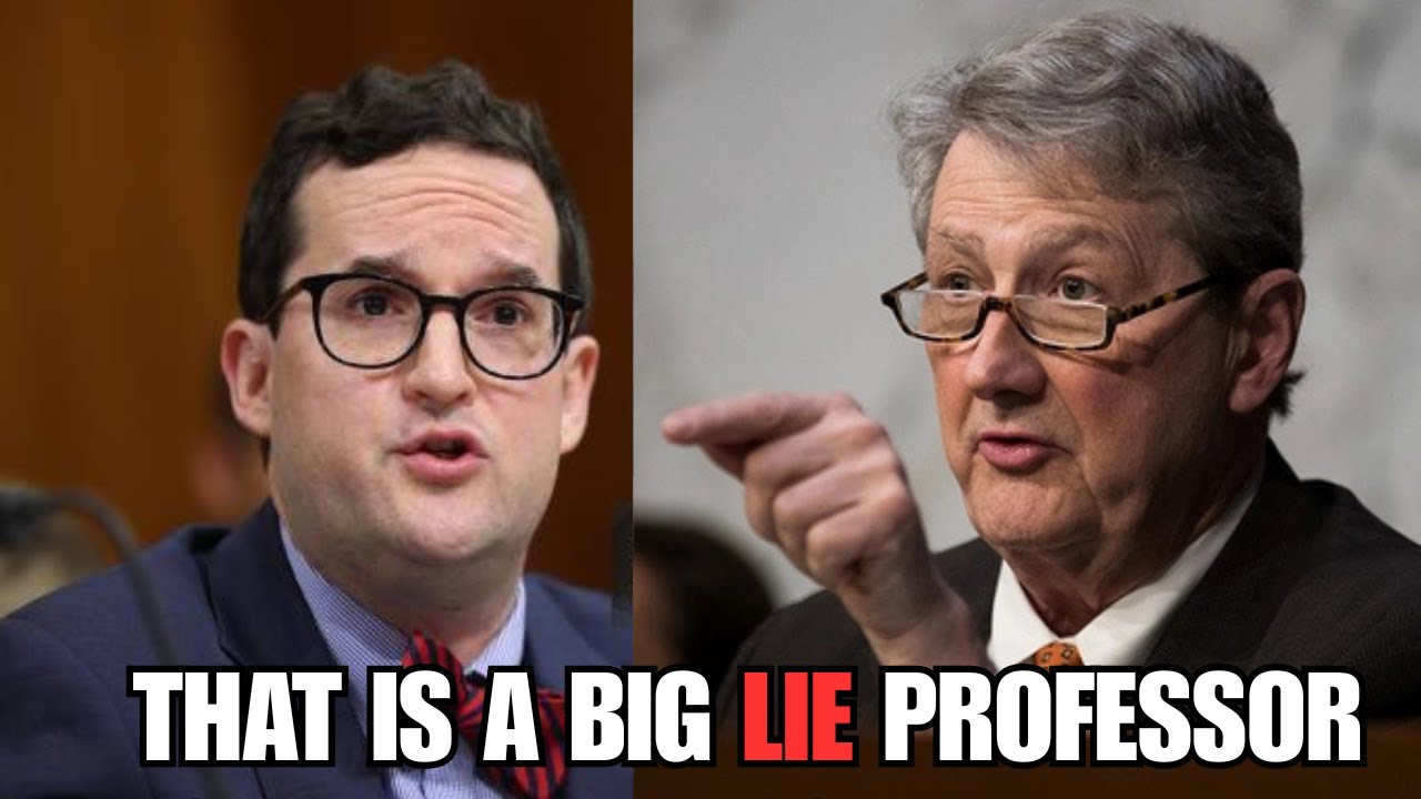 Senator Kennedy Brilliantly SILENCE Woke Professor With An EPIC Speech In Congress