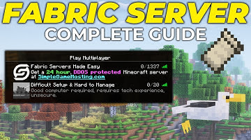 How To Make a Fabric Server in Minecraft (2025)