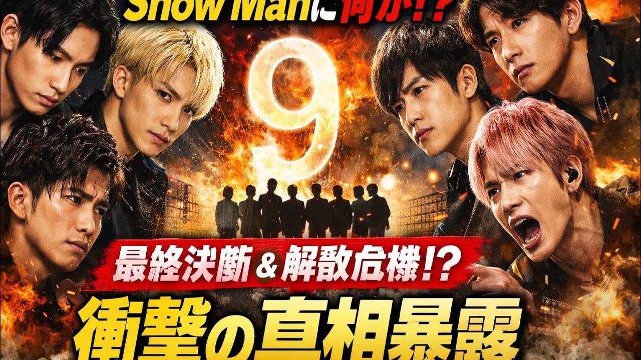 💥Snow Man激震！解散説の裏に隠された本当の理由がヤバすぎる…😭