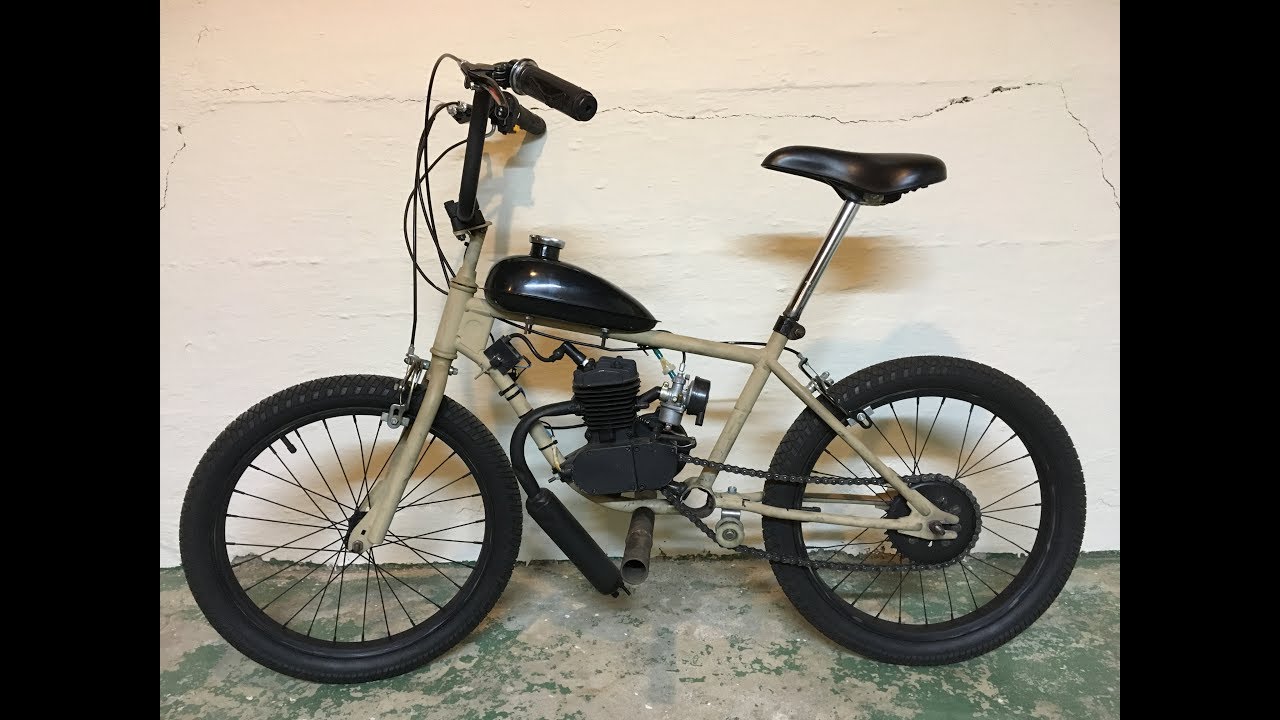 gas powered bmx bike