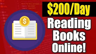 Get Paid $200 Per Day to Read Books! *FREE WEBSITE!* | Get Paid to Read Books - Earn Money Online screenshot 4