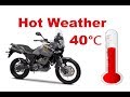 Top 5 Mistakes you might make when you ride a motorcycle in hot weather