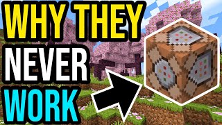 Why Command Blocks NEVER Work For YOU! | Minecraft Bedrock \& Java!
