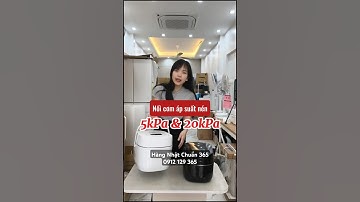 Nồi cơm cao tần áp suất nén: 5kpa và 20kpa ??? #noicom #noicomnhat #noicomnhatnoidia #noicomdien