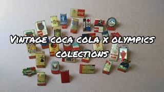 Preview  Vintage Coca Cola X Olympic pins Collections