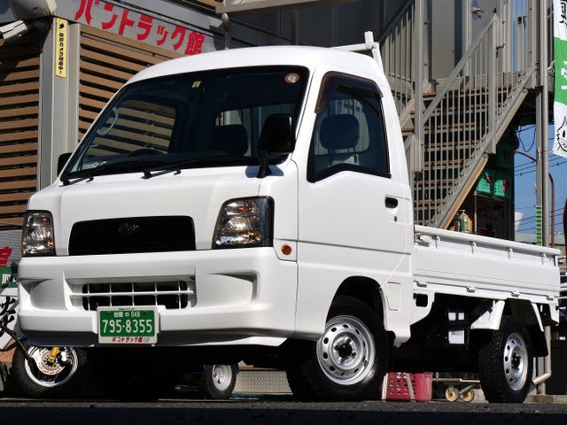 4WD純正スーパーチャージャー付 軽トラ スバル製サンバー