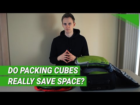 Do Packing Cubes Really Save Space? | No Cubes vs Packing Cubes vs Compression Cubes Comparison