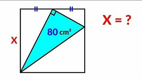 Find the length X | A Very Nice Geometry Problem