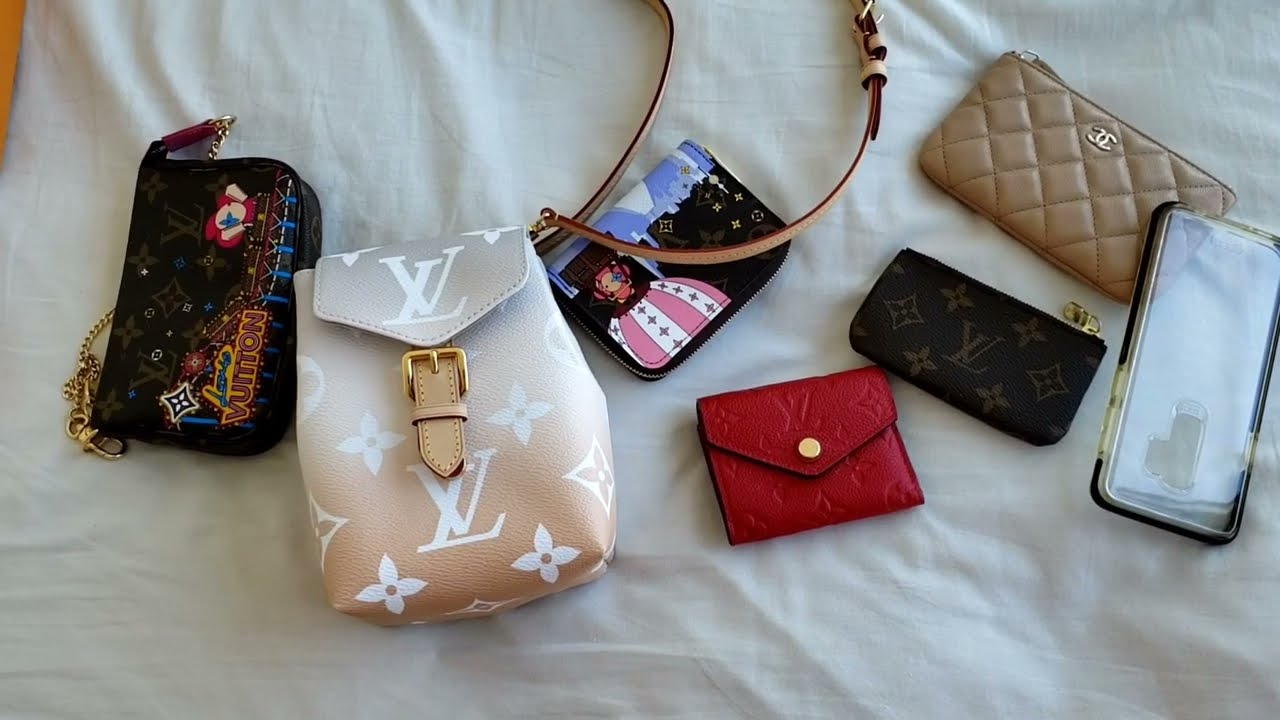plein hypothese Psychologisch Louis Vuitton TINY Mini BACKPACK Review WHAT FITS Comparisons Sac Plat  Felicie Toiletry Chanel - YouTube