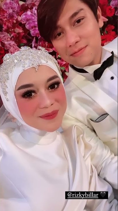 Duh Mesranya Pengantin Baru Lesty Kejora dan Rizky Billar di acara tasyakuran
