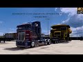 Heavy Hauling Mining Equipment- Kenworth K200 Aerodyne Optimus PRIME. American Truck Simulator.