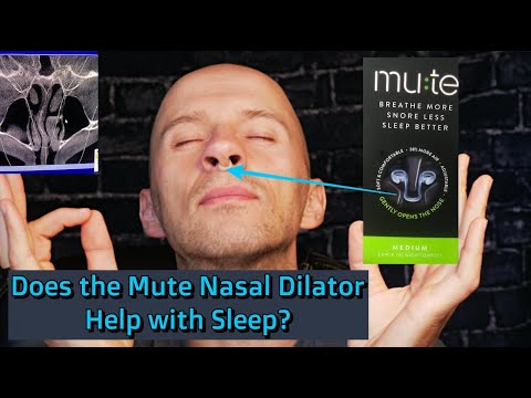 Does the Mute Nasal Dilator Help with Sleep? | Unboxing the Mute Snoring Nasal Dilator