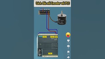 Cách đấu nối Encoder với PLC #tabifeeder #máyrung  #cấpnắp
