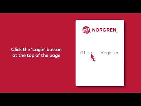 Using the Norgren Website - Log in & Register