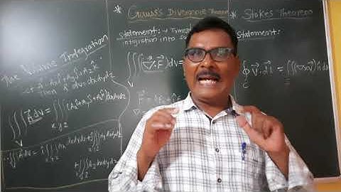 The Volume integral, Gauss