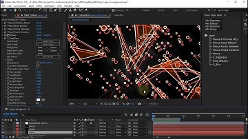 Rowbyte Plexus Tutorial After Effect Tutorial For Background Video