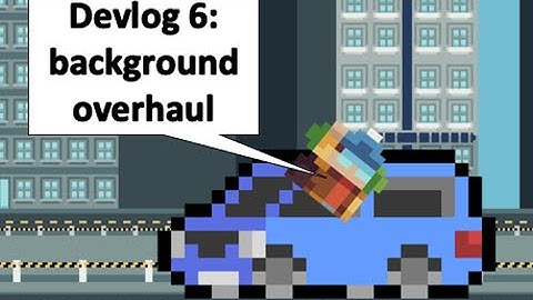 Background finalization - Parallax background tutorial in 1 minute - Devlog 6