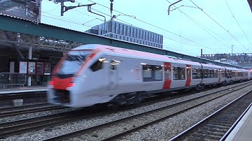 DB Cargo UK Class 66 no: 66001-231002-231004 @ Newport {5Q99} 19/11/2021.