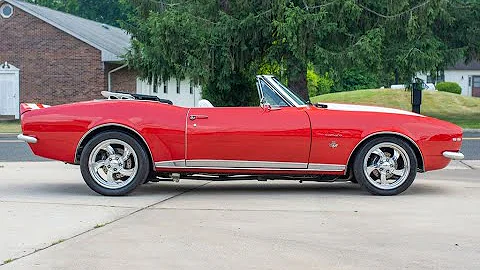 1967 Chevrolet Camaro Convertible RS/SS Clone Walk-around Video