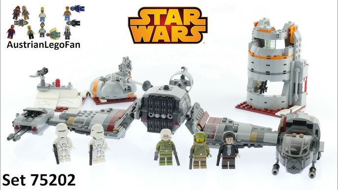 NEW STAR WARS LAST JEDI LEGO SET 75202 DEFENSE OF CRAIT -GET IT