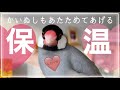 【文鳥の冬支度・保温アイテム5個紹介】小鳥のお世話Vlog