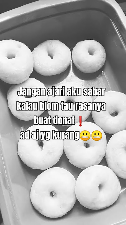 cara buat donat⁉️#shortvideo #trendingshorts