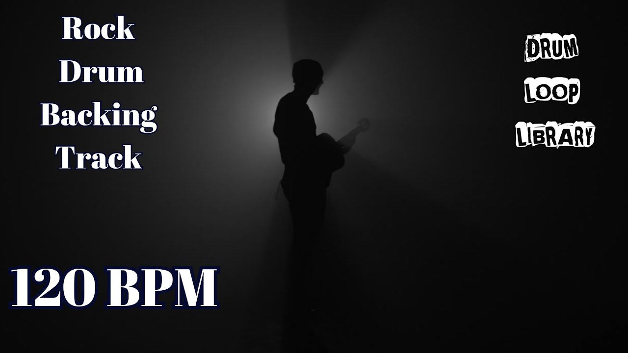 120 BPM Rock Drum Backing Track | Classic Straight Beat