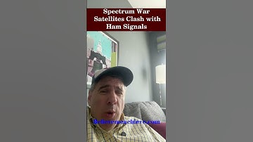 Did you know Spectrum War Satellites Clash with Ham Signals 🛰️📻?