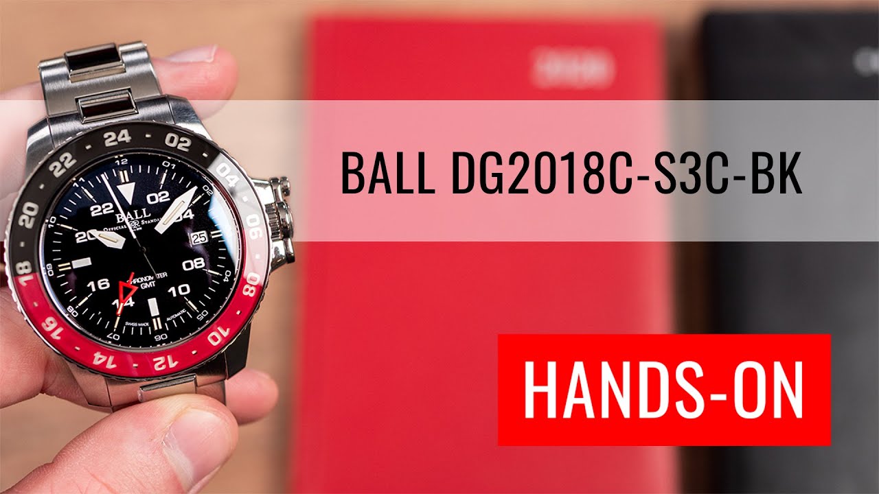 HANDS-ON: Ball Engineer Hydrocarbon AeroGMT II Automatic COSC Chronometer DG2018C-S3C-BK