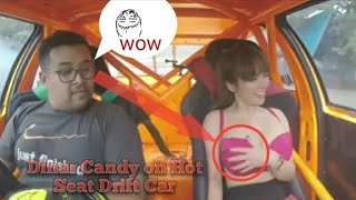 WARNING 18+ !!! Dinar Candy Buka Baju BH nya melorot