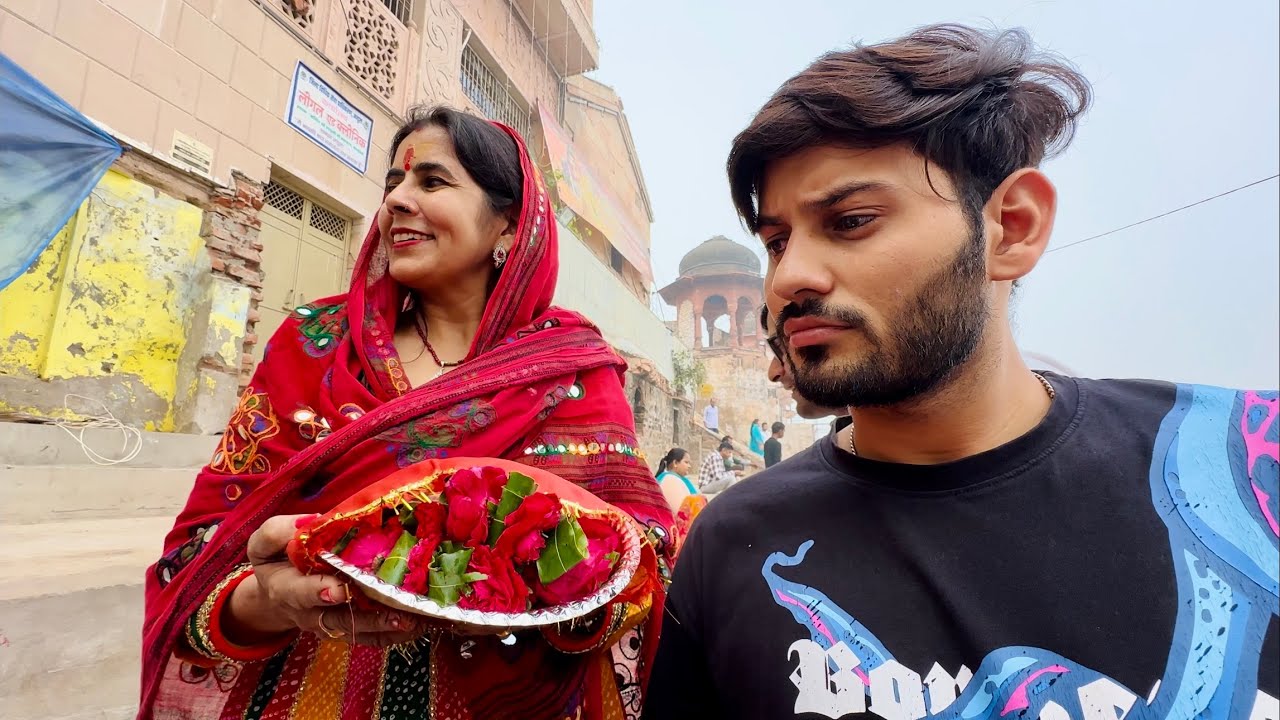 मेरा दुपट्टा बाँकें बिहारी जी मंदिर में रह गया 😮 | राधा रानी के दर्शन किए ♥️