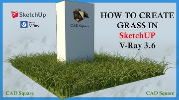 How to Create Realistic Grass/Fur in SketchUp with V-Ray Fur | Quick Tutorial