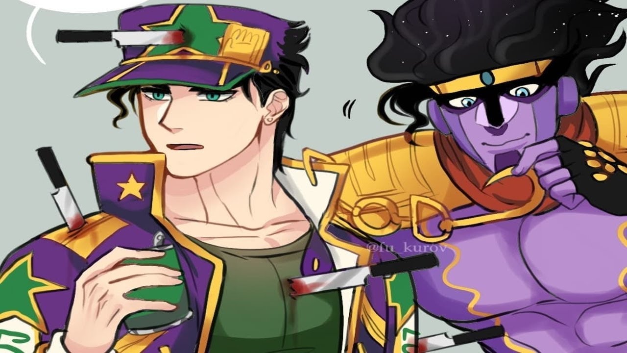 PLANKTON TIME on X: Parts 4-6 jotaro can't be bald bc star platinum isn't  bald. Unless.  / X