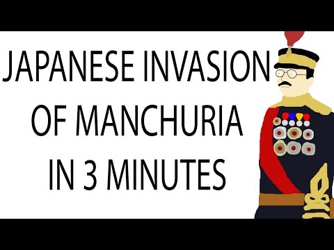 Japanese Invasion Of Manchuria | 3 Minute History