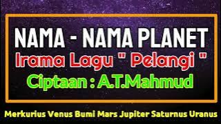 [COVER ] Nama -nama planet | Pelangi